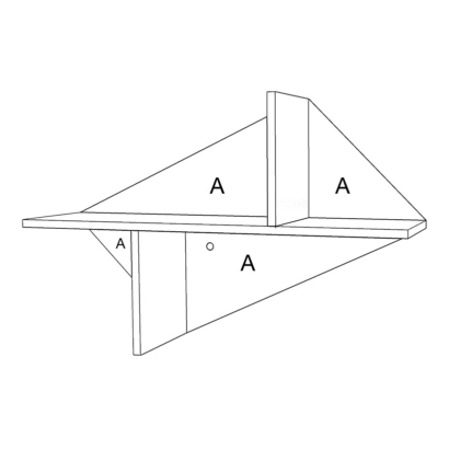 étagère personnalisable couleur schéma filaire sketchup Kim Drugeot Manufacture