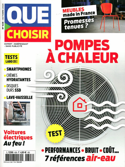 Drugeot Manufacture dans le magazine Que choisir