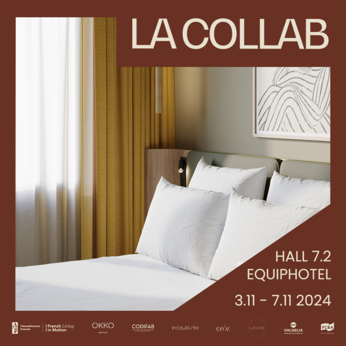 EquipHotel 2024 : Drugeot Manufacture dans un projet de chambre d’hôtel durable